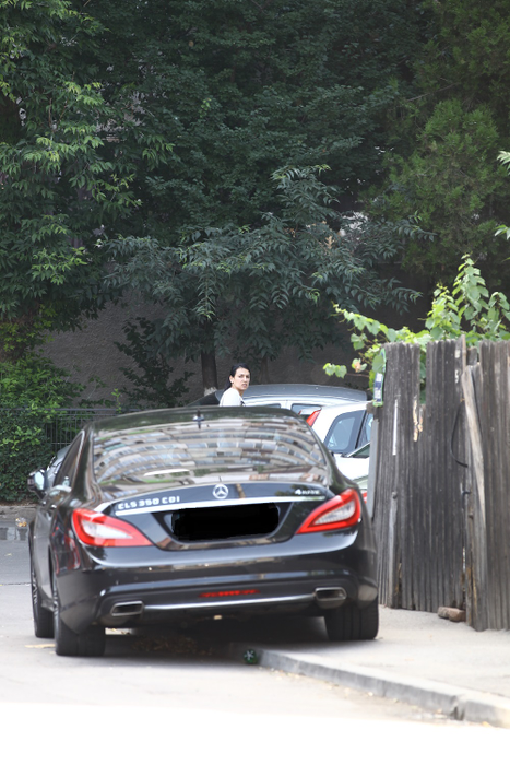 Cristina Neagu, în timp ce se îndrepta spre locuința sa