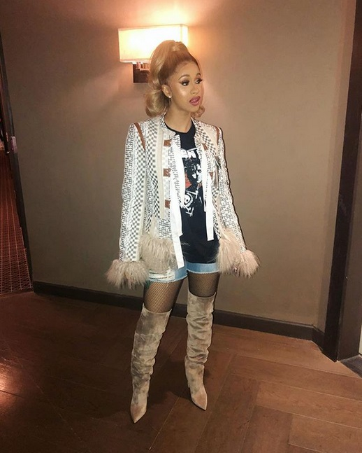 Cardi B este însărcinată! Primele poze cu burtica de gravidă a cântăreței