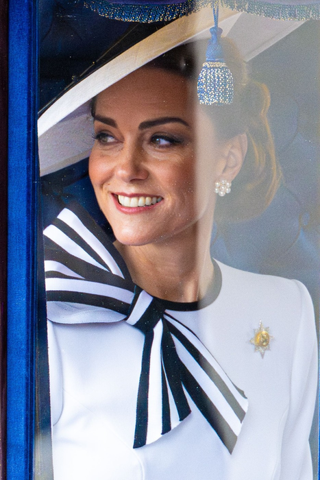 Kate Middleton s-a îndreptat către ceremonia „Trooping the Colour”, azi, 15 iunie 2024 / sursă foto: Profimedia