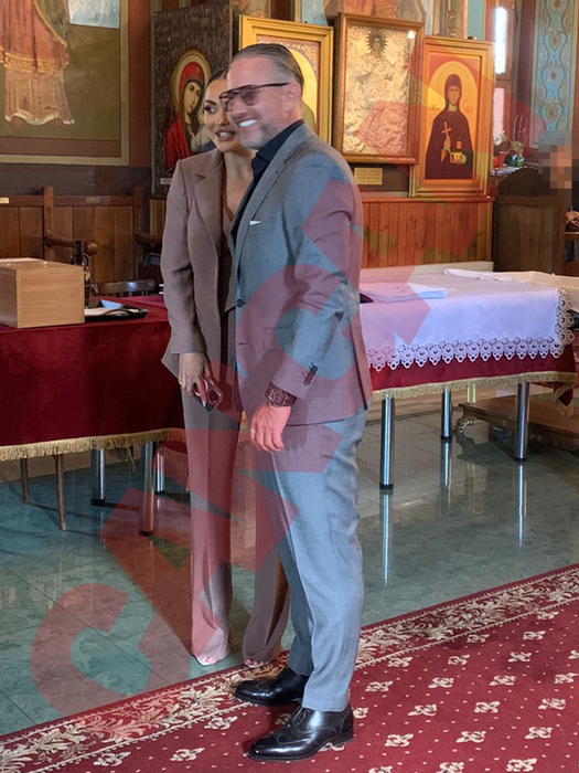 Laurențiu Reghecampf, impecabil la botezul fiului! La fel, ca de altfel, și iubita lui