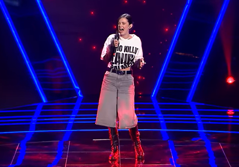 Cine este Angelina Pavel, concurenta de la Vocea României 2025 care a făcut-o pe Irina Rimes să plângă