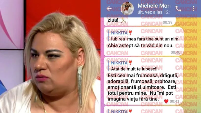 EXCLUSIV | Avem mesajele lui Michele Morrone către Nikita. Iubire și pasiune totală între vedeta din „365 de zile” și femeia din România