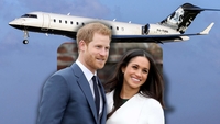 Harry și Meghan au plătit o avere pentru întoarcerea în Marea Britanie. Cât a costat avionul privat