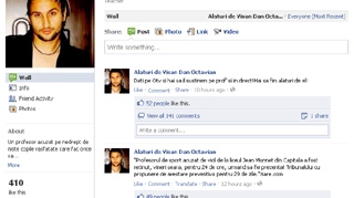 Profesorul acuzat de viol este sustinut de elevii sai pe Facebook!