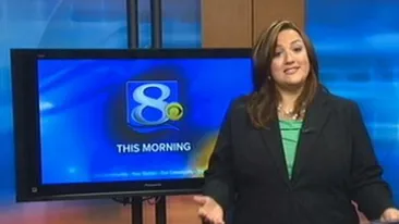 VIDEO Vezi ce raspuns incredibil a dat o prezentatore de stiri dupa ce a fost facuta grasa de un spectator!