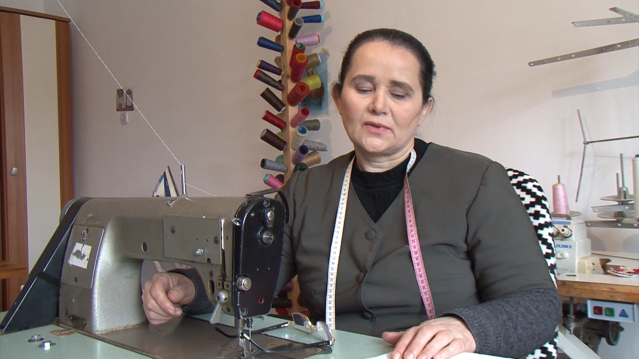 Maria Cardoș lucrează de când se știe în atelierele de modă