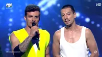 Momente erotice la Romanii au Talent! Vezi ce a facut Mihaela Radulescu alaturi de doi concurenti. Au atins-o in zone interzise!