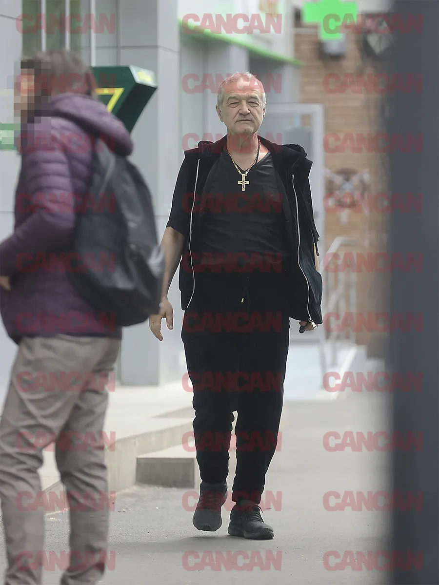 Gigi Becali iese triumfător din bancă