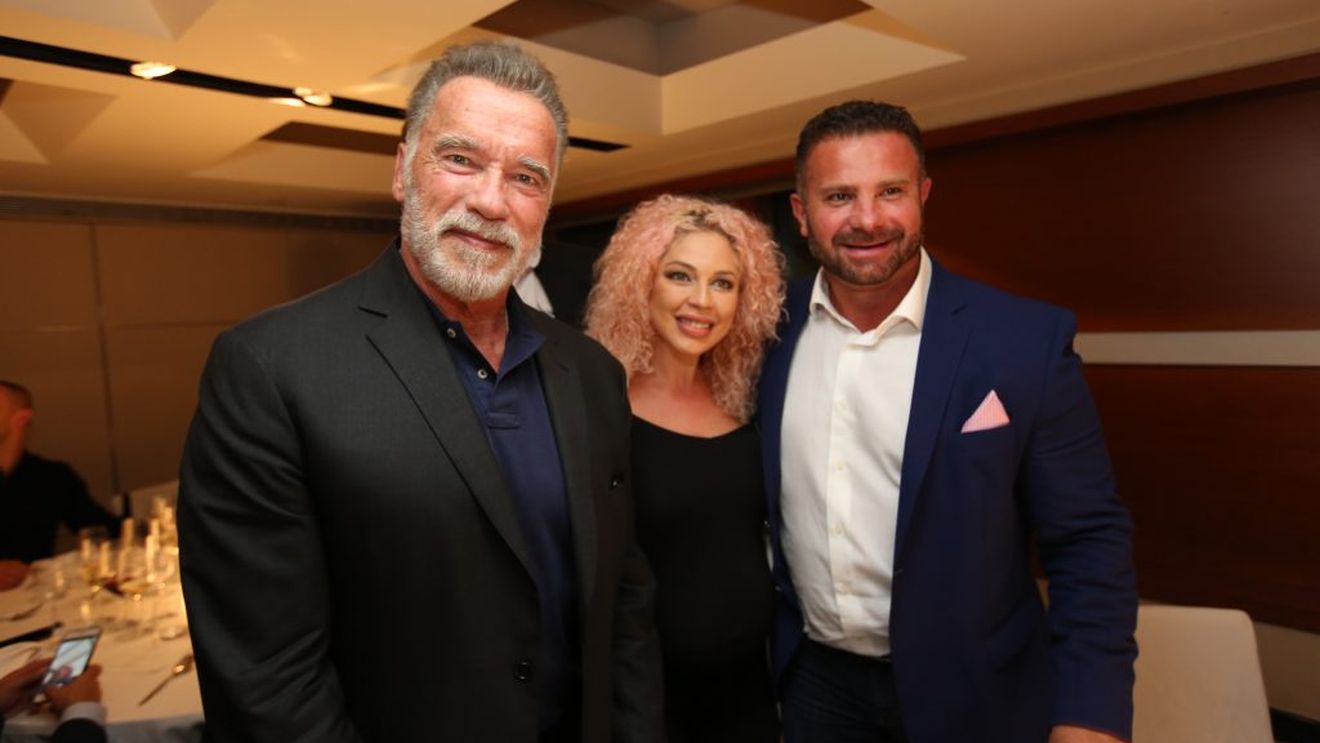 Gabriel Toncean, președintele Federației Române de Culturism și Fitness, cină alături de Arnold Schwarzenegger!