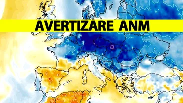 ANM, avertizare meteo de vreme severă imediată. Fenomene meteo periculoase în România