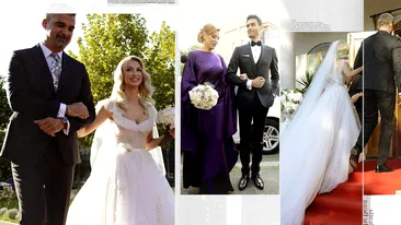 Imagini exclusive | Andreea Bălan și George Burcea s-au căsătorit! Invitați-surpriză la evenimentul toamnei în România!