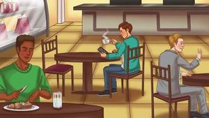 Puzzle vizual înnebunitor. Care dintre bărbaţii din imagine îşi aşteaptă jumătatea? Doar 1 % dintre oameni au soluţia la acest test
