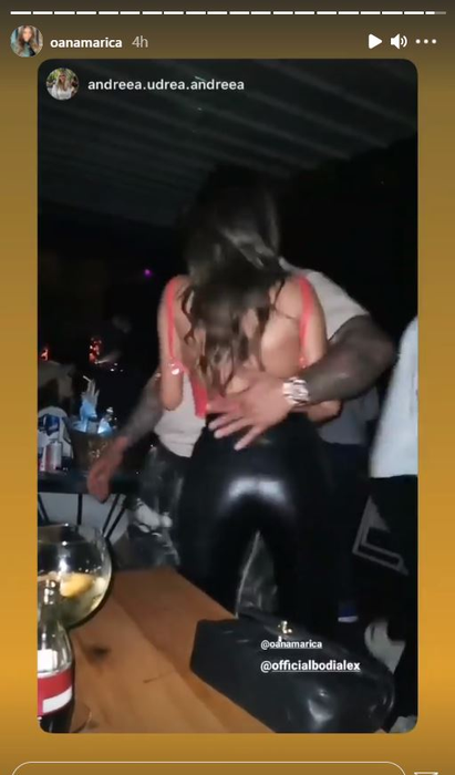 Alex Bodi și Oana Marica, atingeri fierbinți și îmbrățișări pasionale într-un local din București. Bunesa l-a cucerit iremediabil pe musculos | FOTO