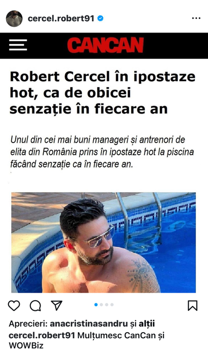 El e Pinocchio din Constanța! Și-a fabricat articole cum că ar fi apărut în CANCAN.RO și s-a promovat drept mare antrenor de fitness