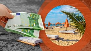 Câți euro trebuie să plătești pentru două șezlonguri și o umbrelă în Nisipurile de Aur. Turiștii au rămas fără cuvinte
