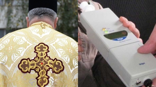 Un preot a petrecut prea mult de Constantin și Elena. A fost luat cu ambulanța din stradă