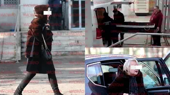 Ea e nepoata care luptă pentru moștenirea Rodicăi Stănoiu. Cum a fost surprinsă la cimitir