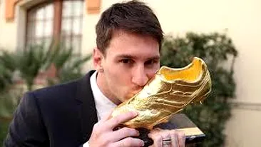 Messi a câştigat a patra „Gheată de Aur” din carieră!