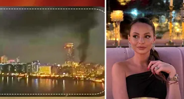 Calvarul trăit de o vedetă din România în Dubai: „Noi am fost fix unde au căzut acele drone. Stăteam pe plajă cu copiii”