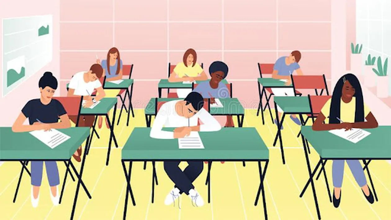 BANC | La un examen se prezintă elevi cu diferite pregătiri. Intră primul Cum a fost? Îl întreabă ceilalți
