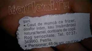 Cel mai penibil anunt pentru un loc de muncă! Ce vrea să facă acest somer te va face să râzi in hohote: "Rog seriozitate"