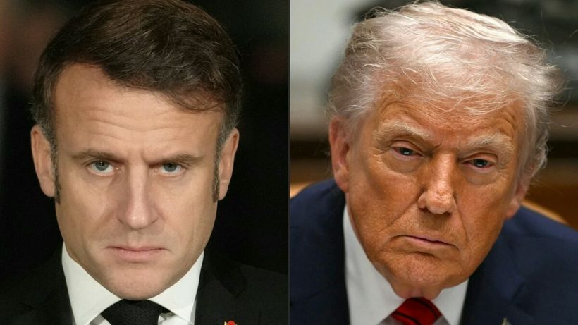 Donald Trump face public un SMS de la Emmanuel Macron despre Groenlanda. Ce i-a transmis președintele francez