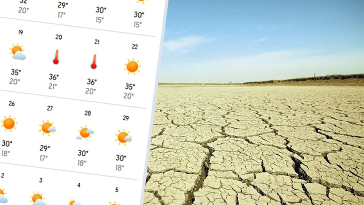 Meteorologii Accuweather anunță secetă extremă în București. Pe ce dată este anunțată următoarea ploaie