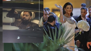 Ce intrare și-au făcut mirii la NUBA! Florin Salam și Roxana au venit la  petrecere la ora 23:00, cu Rolls-ul într-o scenă demnă de Hollywood!