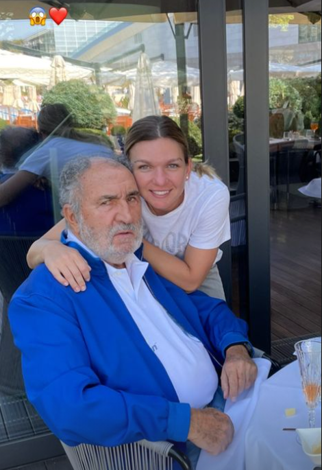 A „fentat-o”, dar n-a uitat-o! Ce cadou a primit Simona Halep de la Ion Ţiriac, de ziua ei?