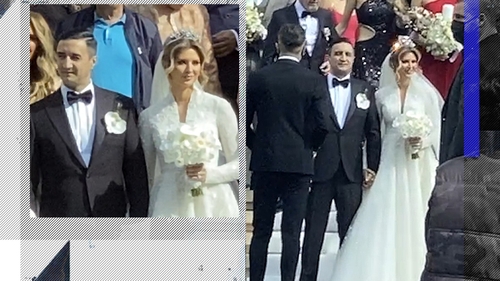 Nepotul favorit al lui Gigi Becali s-a cununat religios. Lucian Becali și Iulia Florescu și-au pus verighetele pe degete! CANCAN.RO vă ține la curent cu toate detaliile evenimentului