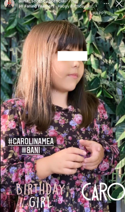 Alex Ciucu, absent de la ziua fiicei sale, Carolina? Pozele postate de Alina Sorescu spun totul
