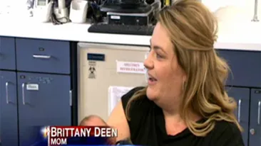 Ea a nascut cei mai mari tripleti din lume! Mancam cat 17! Vezi cat cantaresc separat cei trei copii!