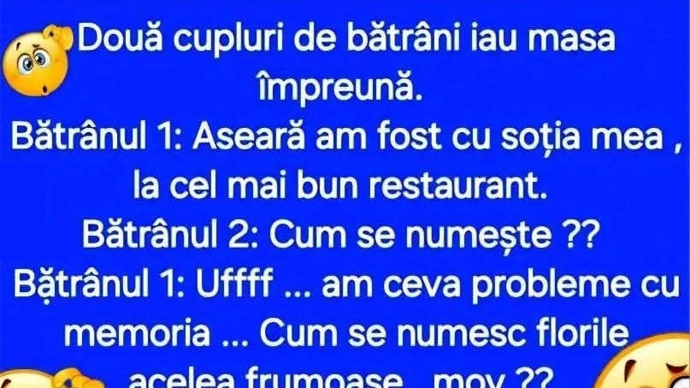 BANC | "Aseară am fost cu soția mea la cel mai bun restaurant"