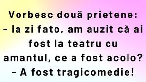 BANCUL ZILEI | Tragicomedie cu amantul