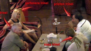 In timp ce Monica Gabor ateriza in tara, Irinel Columbeanu se lasa cucerit de o blonda care ii arata lenjeria intima!