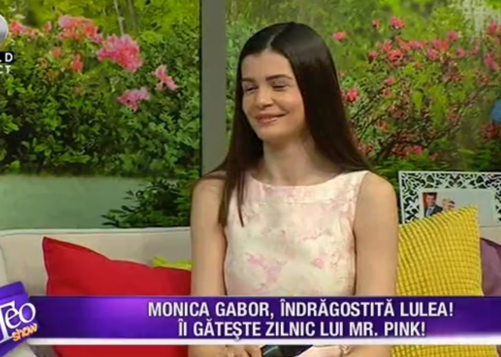 Monica Gabor şi-a deschis sufletul în emisiunea lui Teo Trandafir