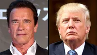 DONALD TRUMP îl atacă pe ARNOLD SCHWARZENEGGER: Cam atât poate să facă