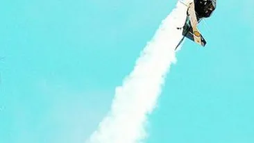 I s-a rupt aripa avionului in zbor