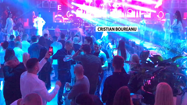 Ex-deputatul s-a distrat la maximum în club