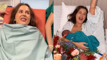 Emily Burghelea, o graviduță norocoasă! Cât a durat nașterea ei: „Exact ca în filme”