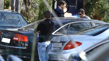 Cristian Boureanu si Sebastian Vladescu sunt iar prieteni! Nasul si finul au luat masa impreuna