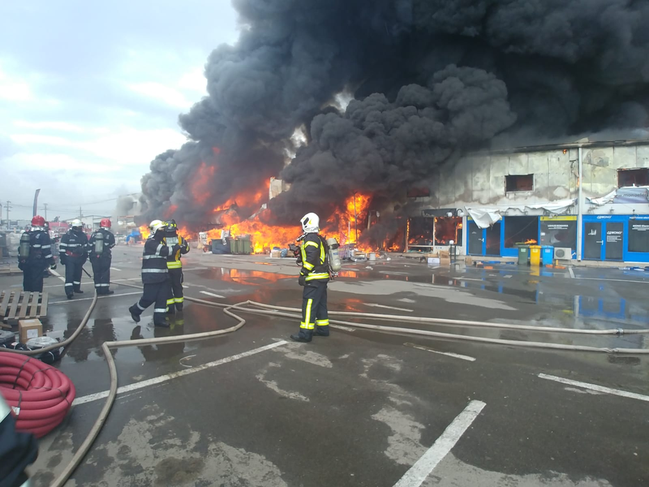 Incendiu devastator la Doraly