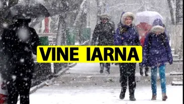 ANM a modificat prognoza! Vine iarna în România