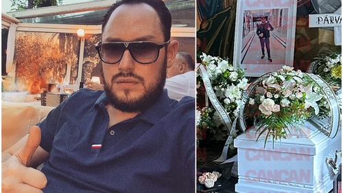 Primele imagini de la priveghiul lui Andrei Versace. Mama influencerului, devastată de durere! FOTO