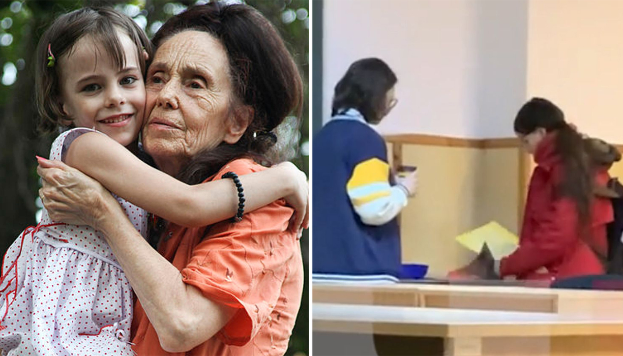 Adriana Iliescu, cea mai în vârstă mamă din România, și fiica ei, Eliza