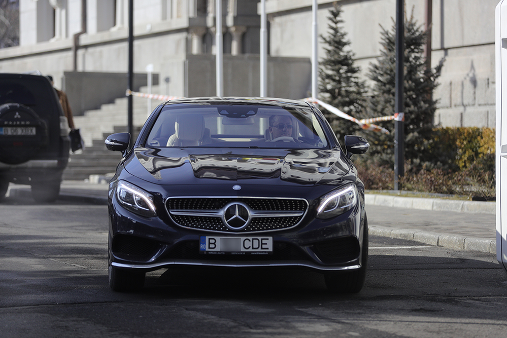 Mihai Silviu Tudorancea, la volanul unui superb Mercedes Coupe 500 4MATIC