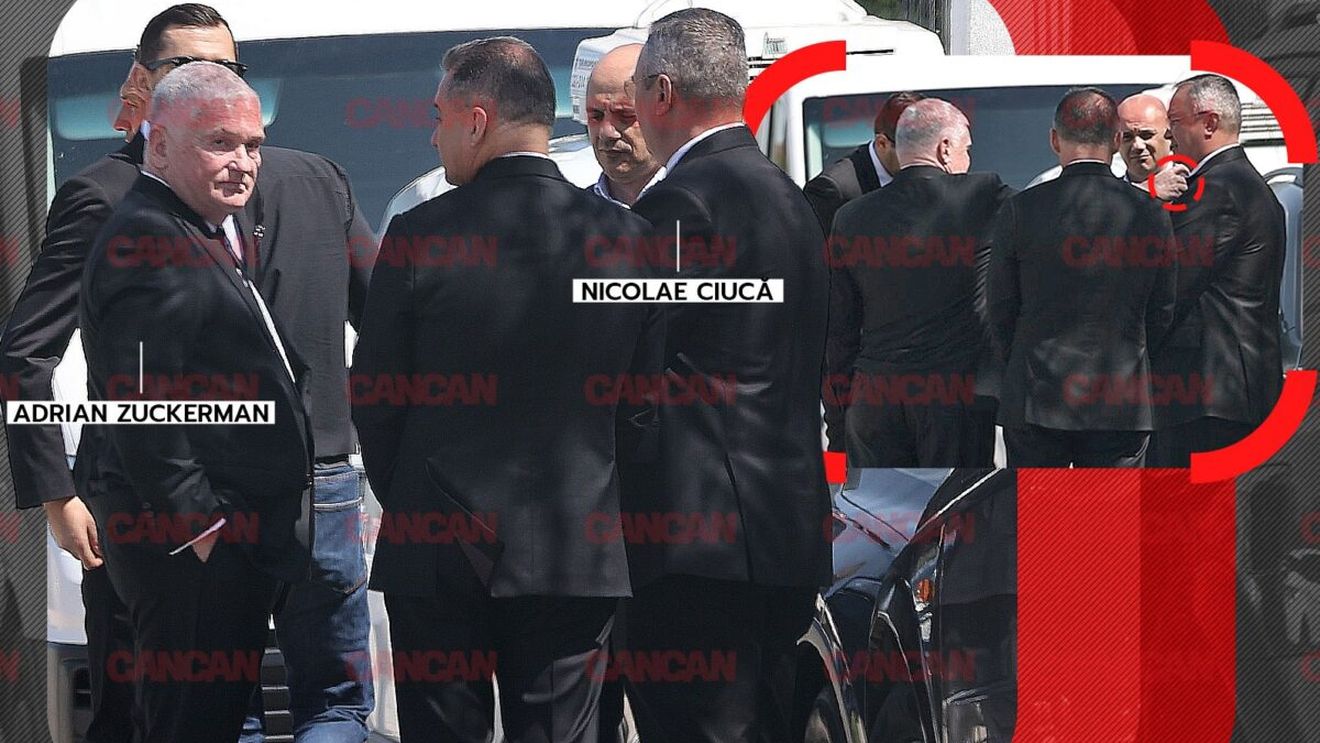 Momentul unic de la înmormântarea miliardarului ”Alexandrion”, cu Nicolae Ciucă și Adrian Zuckerman în prim-plan! L-a aranjat pe fostul premier!