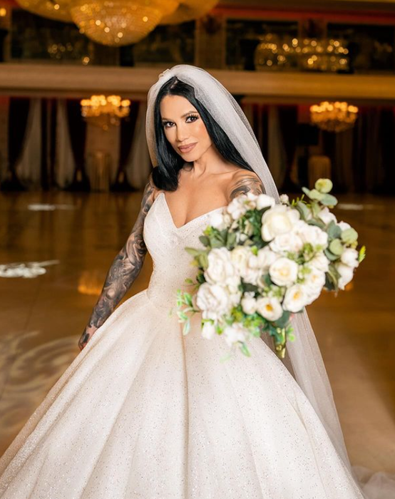 Roxana Vancea, la nunta ei / Foto: Instagram