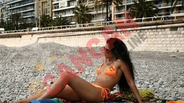 Doinita Oancea s-a bronzat la Nisa!