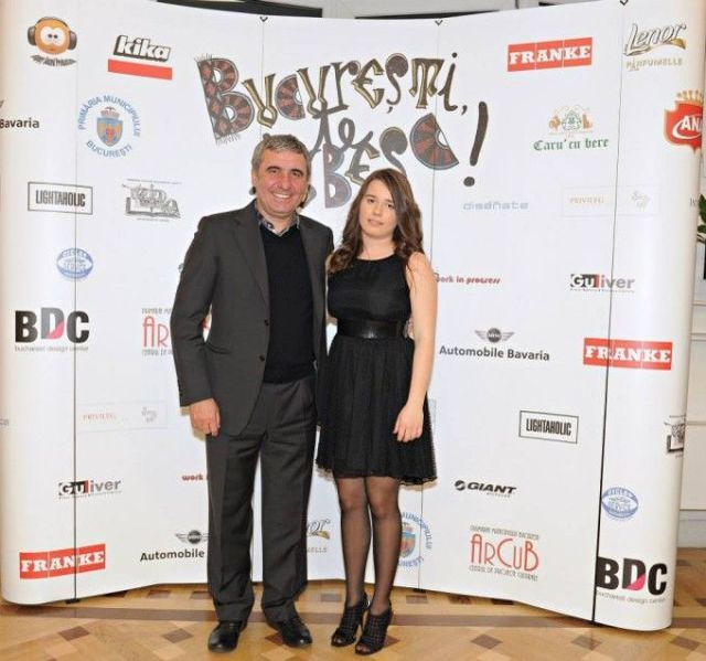 Kira Hagi si Gheorghe Hagi